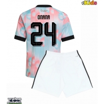 Belgium Amadou Onana #24 Replica Away Minikit World Cup 2026 Short Sleeve (+ pants)